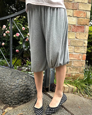 Summer Cropped Easy Sarouel Pants