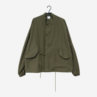Oversized String Military Jacket