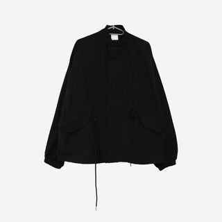 Oversized String Military Jacket