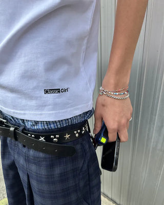 (ORIGINAL) Block Logo Basic Half T-Shirt