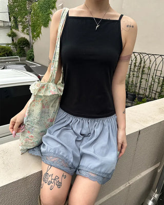 Square neck simple camisole