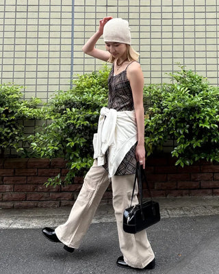 Vintage Wash Unique Stitch Pants