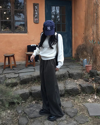 Nagran Slit Rib Knit