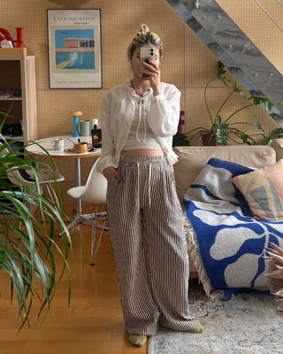 Ripple Stripe Easy Pants