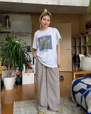 Ripple Stripe Easy Pants