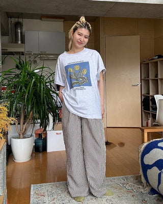 Ripple Stripe Easy Pants