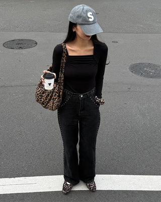 Leopard Scrunchie