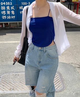 [Padded] Daily Sleeveless Top with Built-in Cups (5 colors)