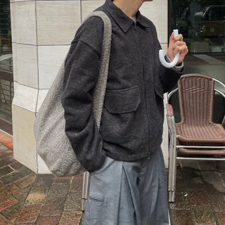 Two-pocket zip jacket