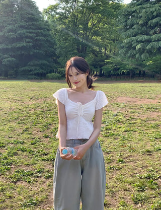 Ribbon Butterfly Blouse
