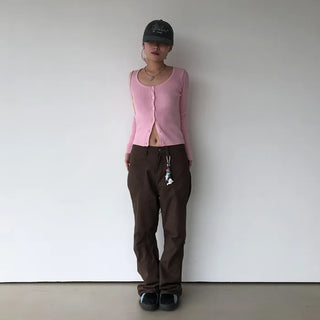 Basic Rib Cardigan