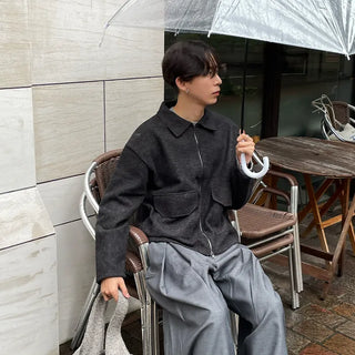 Two-pocket zip jacket