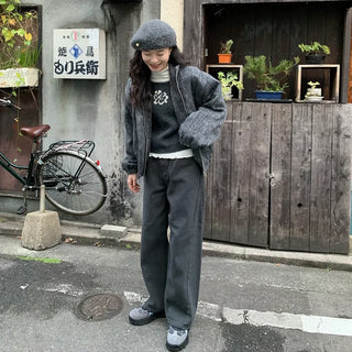 [Fleece-lined] Daily Cotton Pants