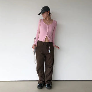 Basic Rib Cardigan