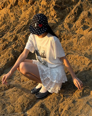 Dot Tabi Flat Shoes