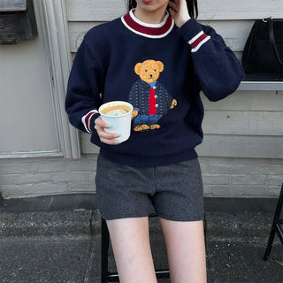 Wool banding shorts