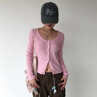 Basic Rib Cardigan