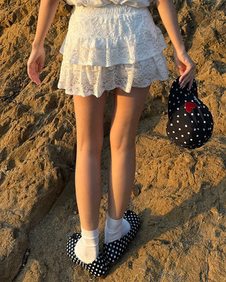 Dot Tabi Flat Shoes