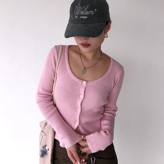 Basic Rib Cardigan
