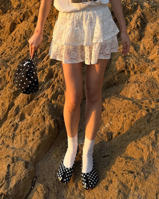 Dot Tabi Flat Shoes