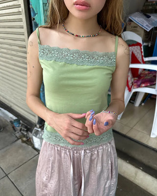 Asymmetrical Colorful Bead Necklace