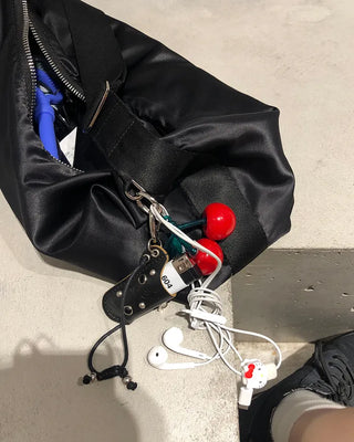 3D Cherry Keyring