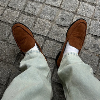 Basic suede loafers