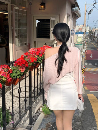 [Padded] Shirred Ribbon Tube Top (4 colors)