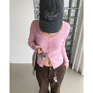 Basic Rib Cardigan