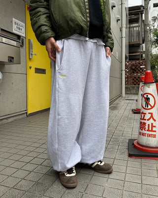 (ORIGINAL) Side-tuck Loose Fit Sweatpants (Fleece Lined)