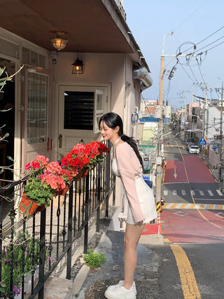 [Padded] Shirred Ribbon Tube Top (4 colors)