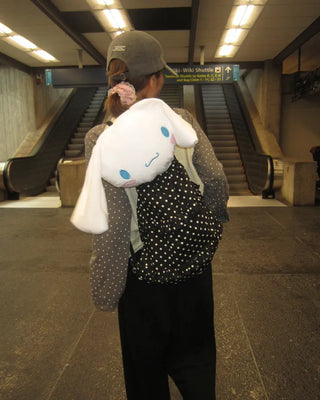 Polka Dot Frill Knapsack