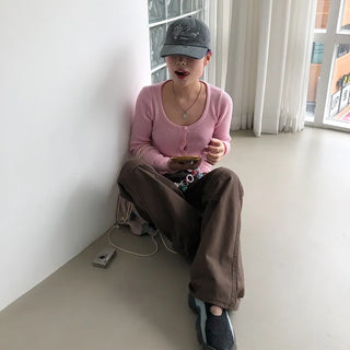 Basic Rib Cardigan