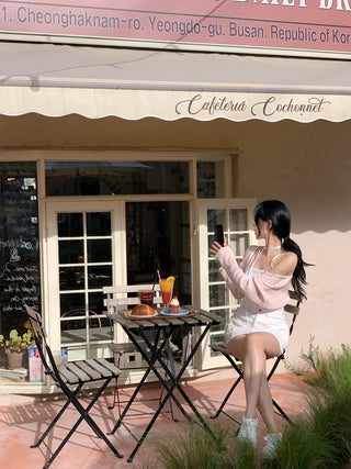 [Padded] Shirred Ribbon Tube Top (4 colors)