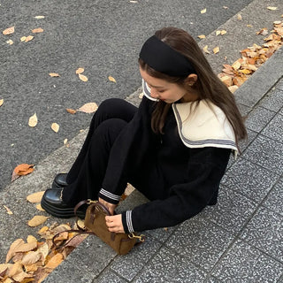 Suede mini bag