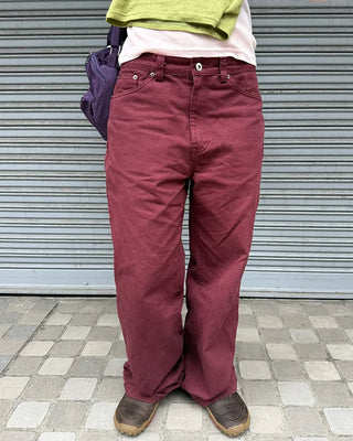 Basic Cotton Wide Pants