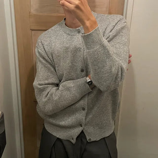 Standard Round Neck Cardigan