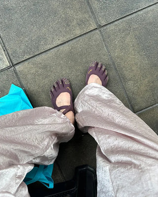 2-way hem satin easy pants