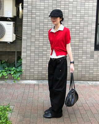 Round Summer Short-Sleeve Cardigan