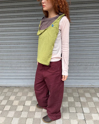 Basic Cotton Wide Pants