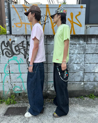 (ORIGINAL) Block Logo Basic Half T-Shirt