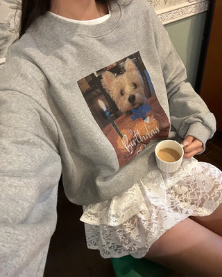 Puppy Point Sweatshirt