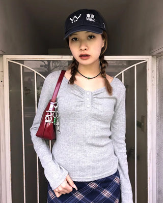 Simple one-shoulder bag