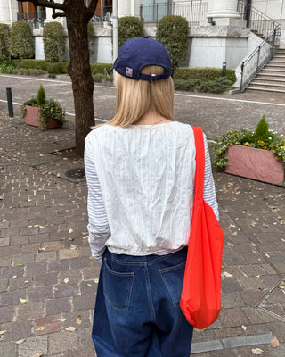 One-shoulder cotton bag