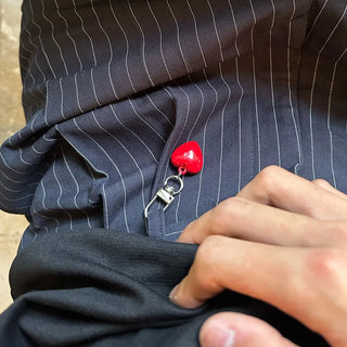 Red Heart Keyring