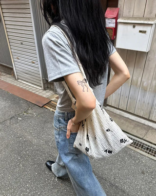 Basic semi-cropped T-shirt