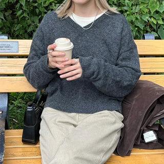 Basic long-sleeve T-shirt