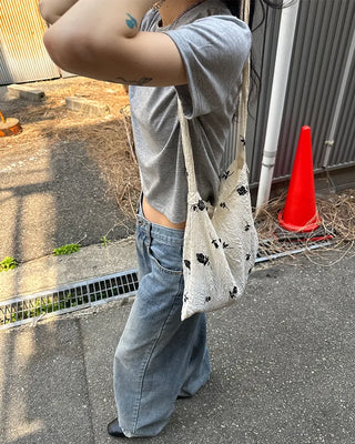 Basic semi-cropped T-shirt