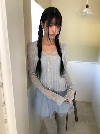 Wave Rib Cardigan