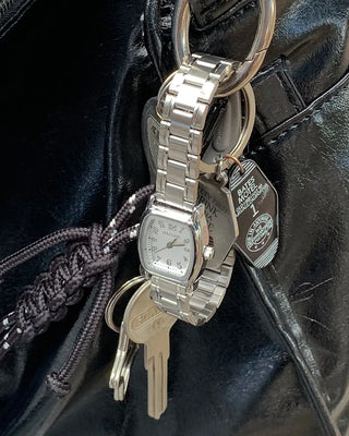 Silver Square Handwatch